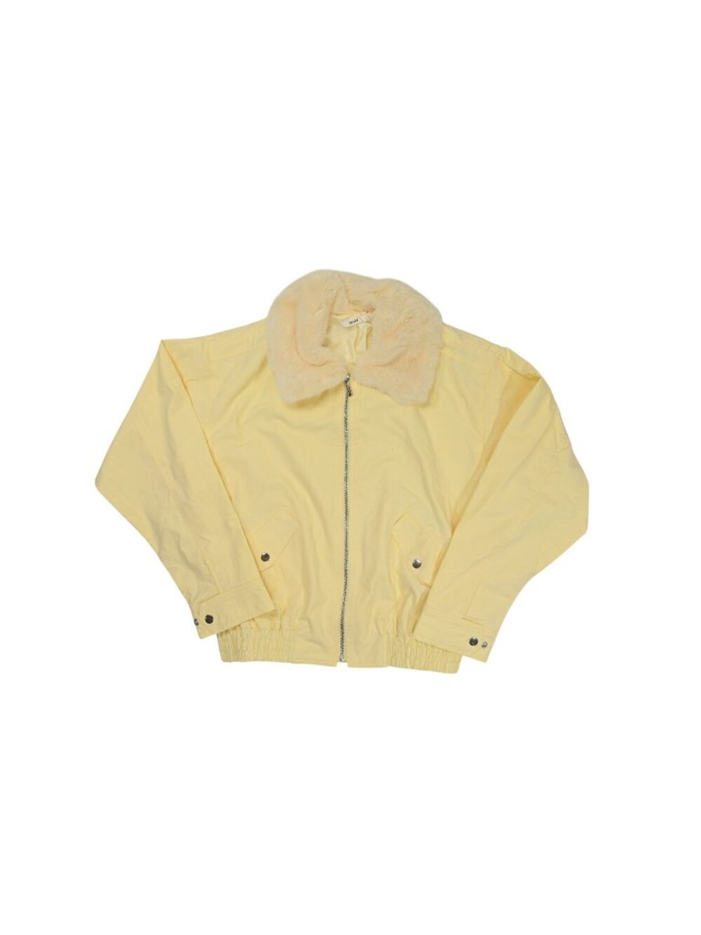 RUBY Bode Bomber Jacket in Butter